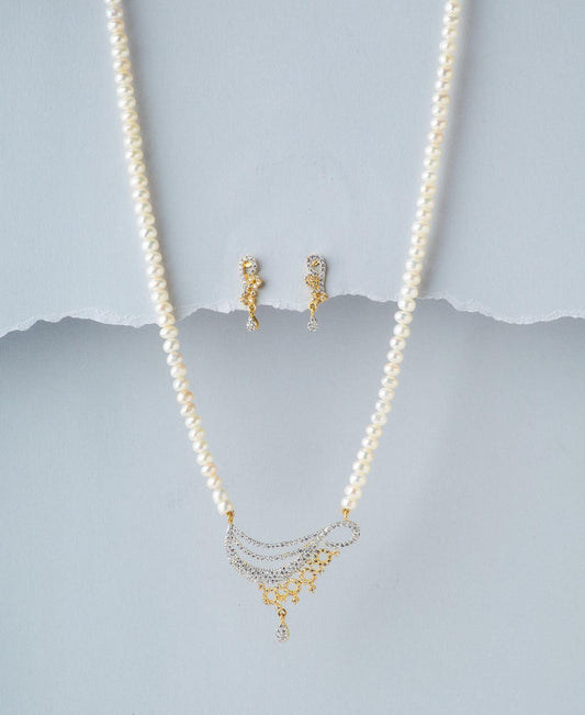 Traditional Pearl Necklace Set - Chandrani Pearls