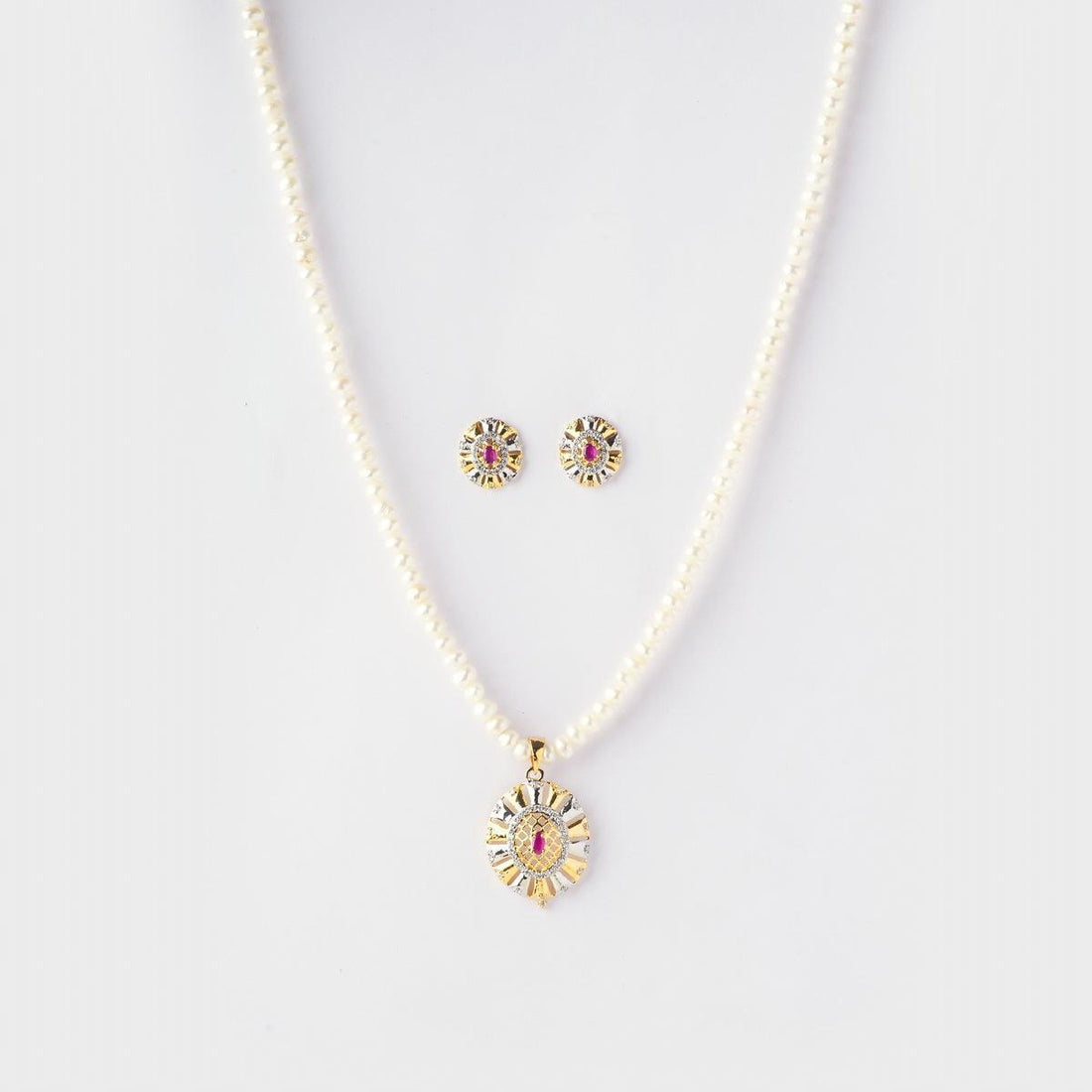Traditional Pearl Necklace Set - Chandrani Pearls