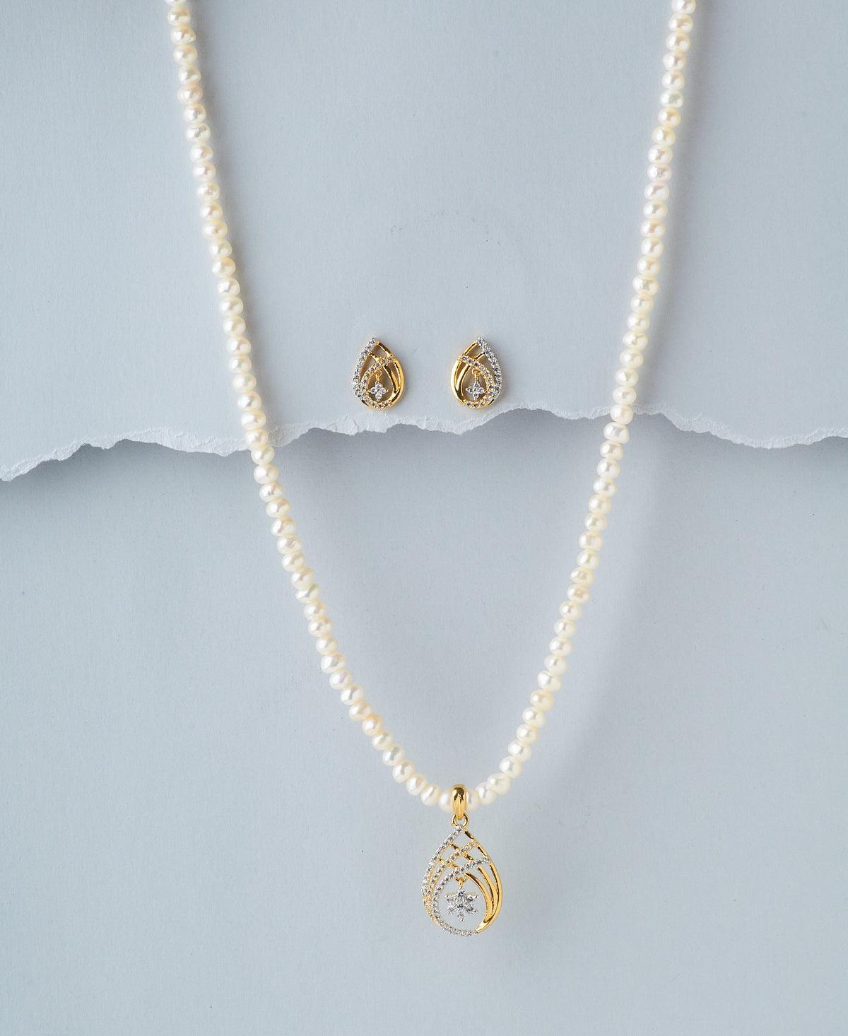 Traditional Pearl Necklace Set - Chandrani Pearls