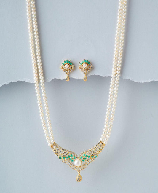 Traditional Pearl Necklace Set - Chandrani Pearls