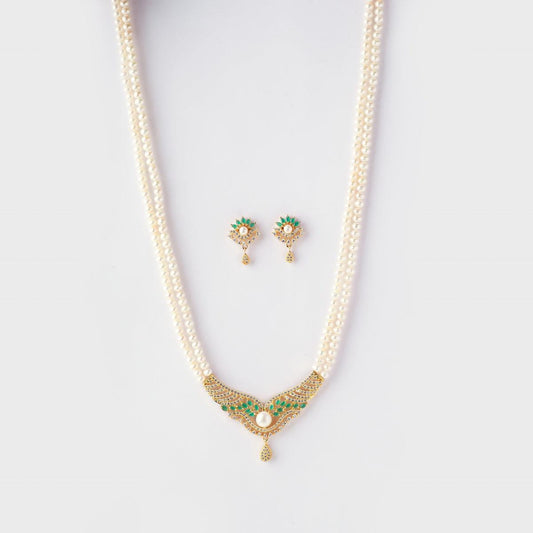 Traditional Pearl Necklace Set - Chandrani Pearls