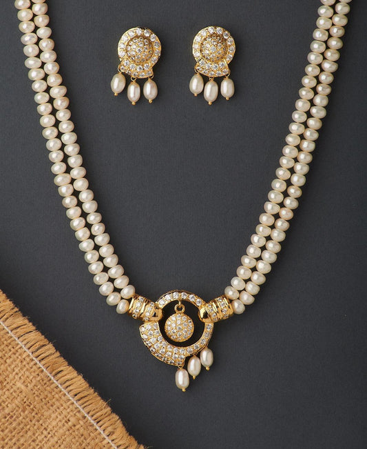 Traditional Pearl Necklace Set - Chandrani Pearls