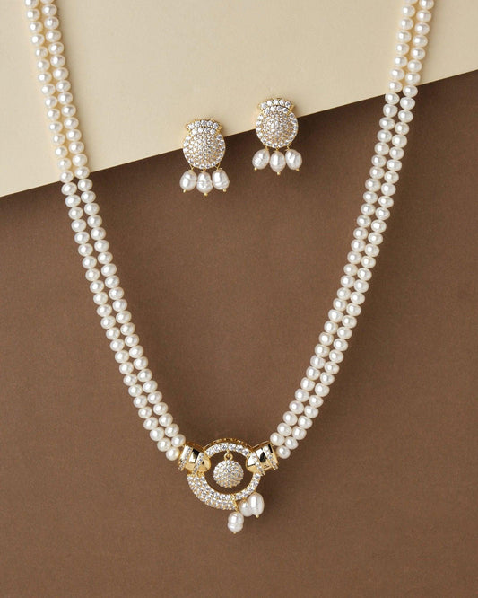 Traditional Pearl Necklace Set - Chandrani Pearls