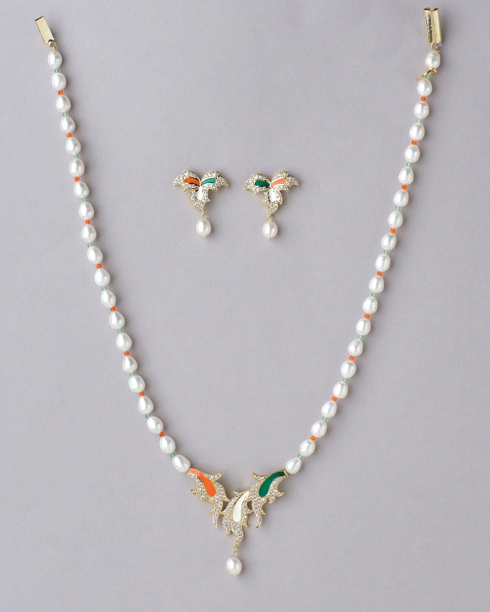 Traditional Pearl Necklace Set - Chandrani Pearls