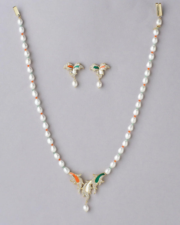 Traditional Pearl Necklace Set - Chandrani Pearls