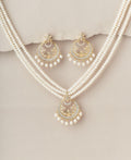 Traditional Real Pearl Necklace Set - Chandrani Pearls