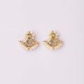 Traditional Real Pearl Stone Studded Earring - Chandrani Pearls