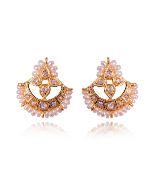 Traditional Small Pearl Earrings - Chandrani Pearls