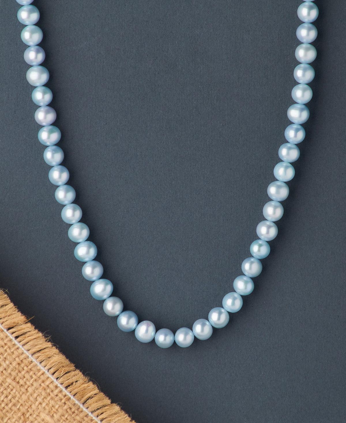 Trendy 1 line Pearl Necklace - Chandrani Pearls