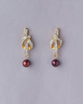Trendy & Elegant Metallic Earring - Chandrani Pearls
