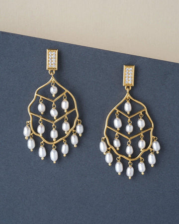 Trendy Light Weight Jhumka T25704 - Chandrani Pearls