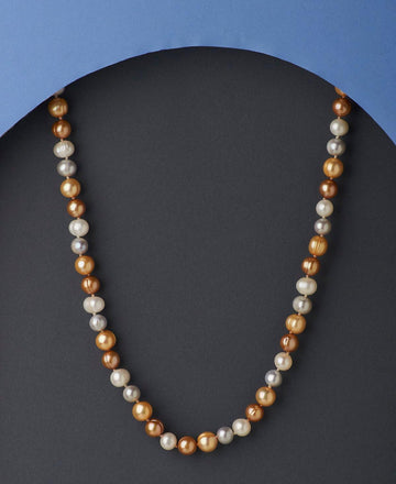 Trendy Multi color Pearl Necklace - Chandrani Pearls