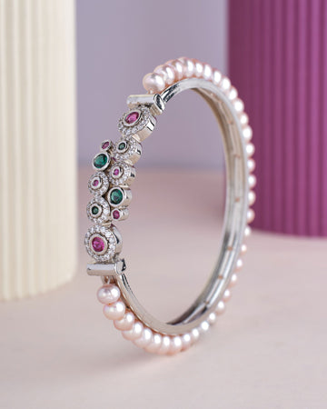 Trendy Pearl Bangle - Chandrani Pearls