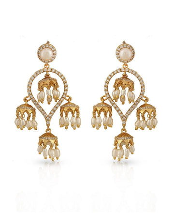 Trendy Pearl Earring - Chandrani Pearls