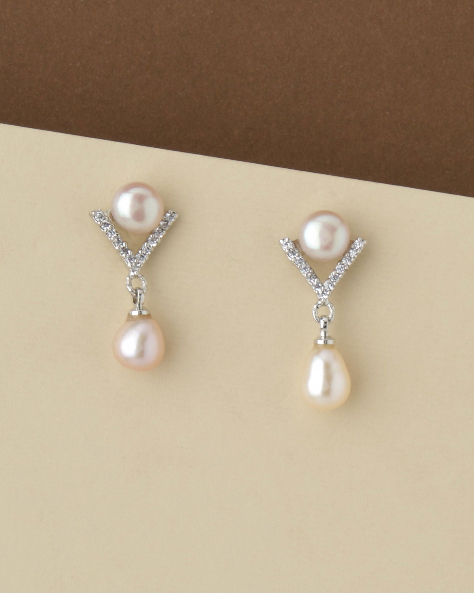 Trendy Pearl Hang Earring - Chandrani Pearls