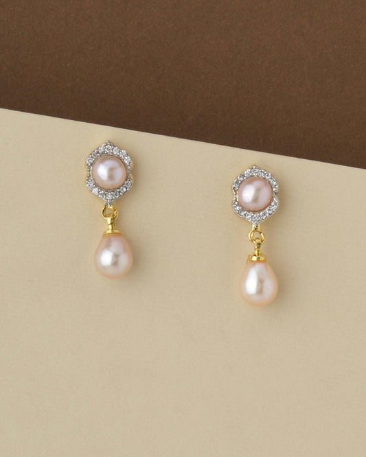 Trendy Pearl Hang Earring - Chandrani Pearls