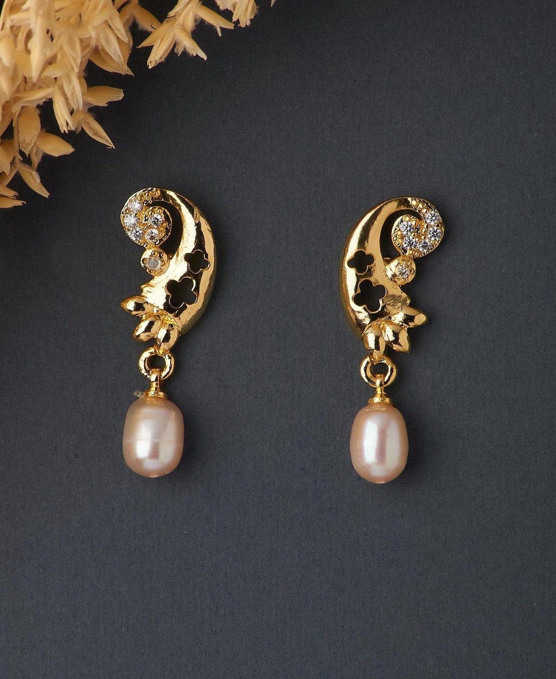 Trendy Pearl Hanging Earring - Chandrani Pearls
