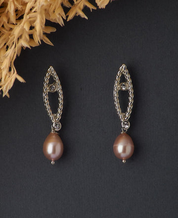 Trendy Pearl Hanging Earring - Chandrani Pearls