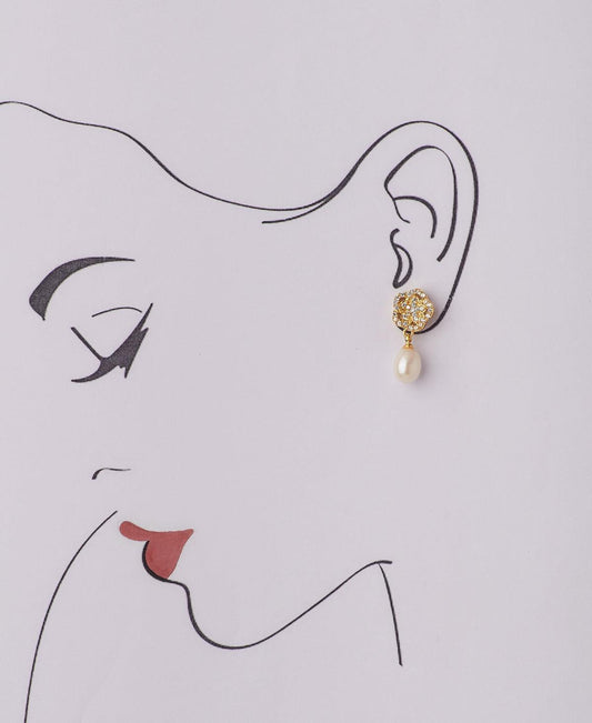 Trendy Pearl Hanging Earring - Chandrani Pearls