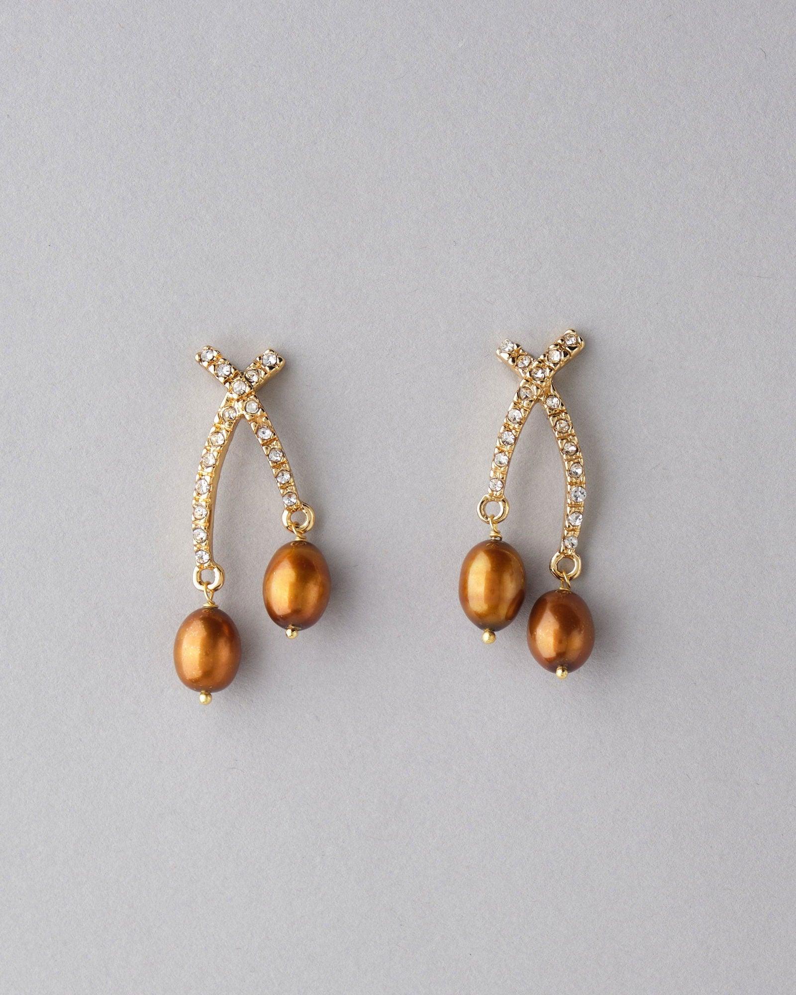 Trendy Pearl Hanging Earring - Chandrani Pearls