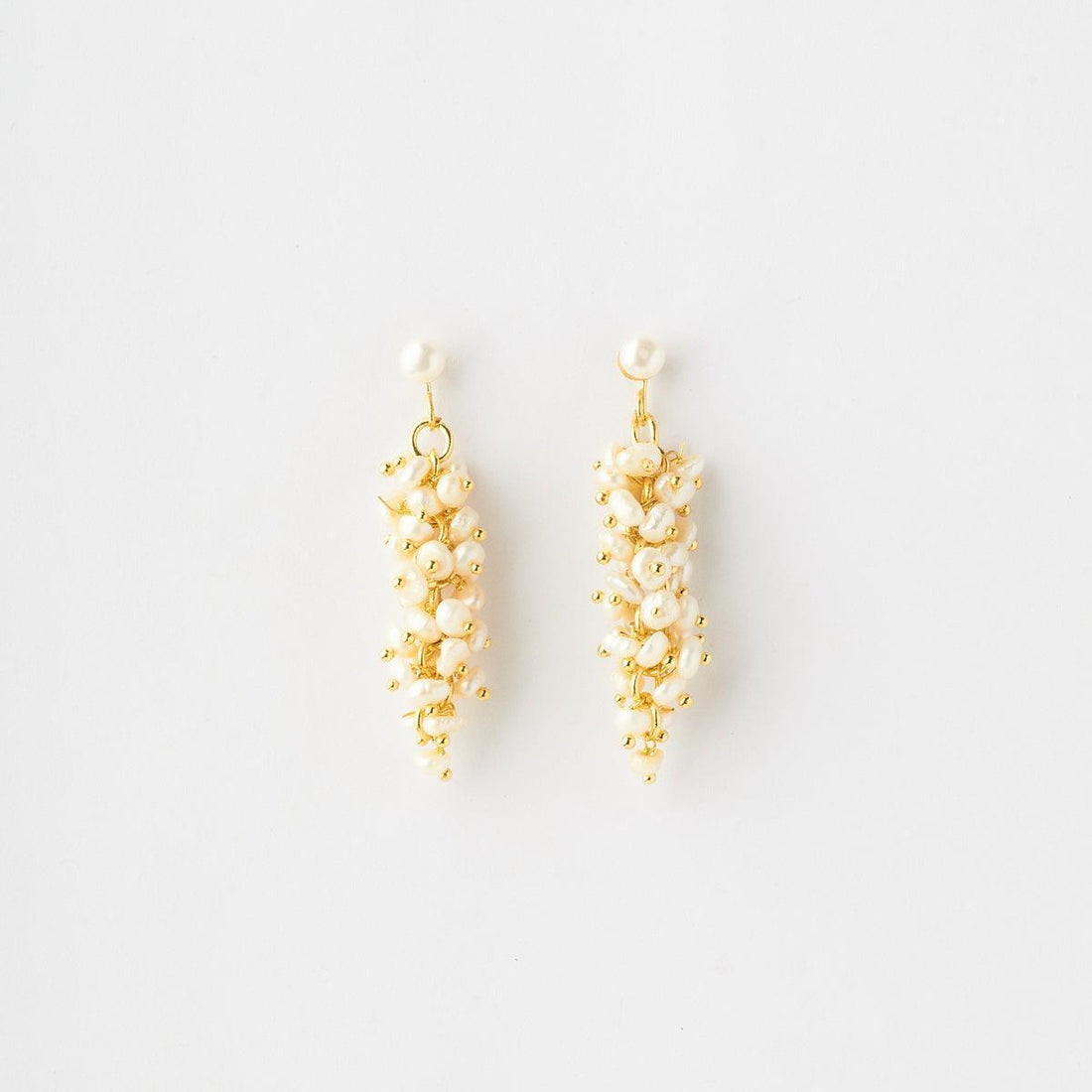 Trendy Pearl Hanging Earrings - Chandrani Pearls