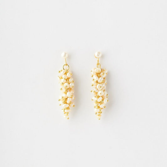 Trendy Pearl Hanging Earrings - Chandrani Pearls