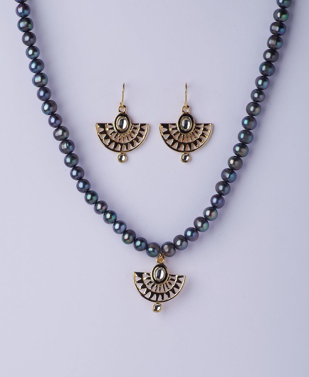 Trendy Pearl Necklace Set - Chandrani Pearls