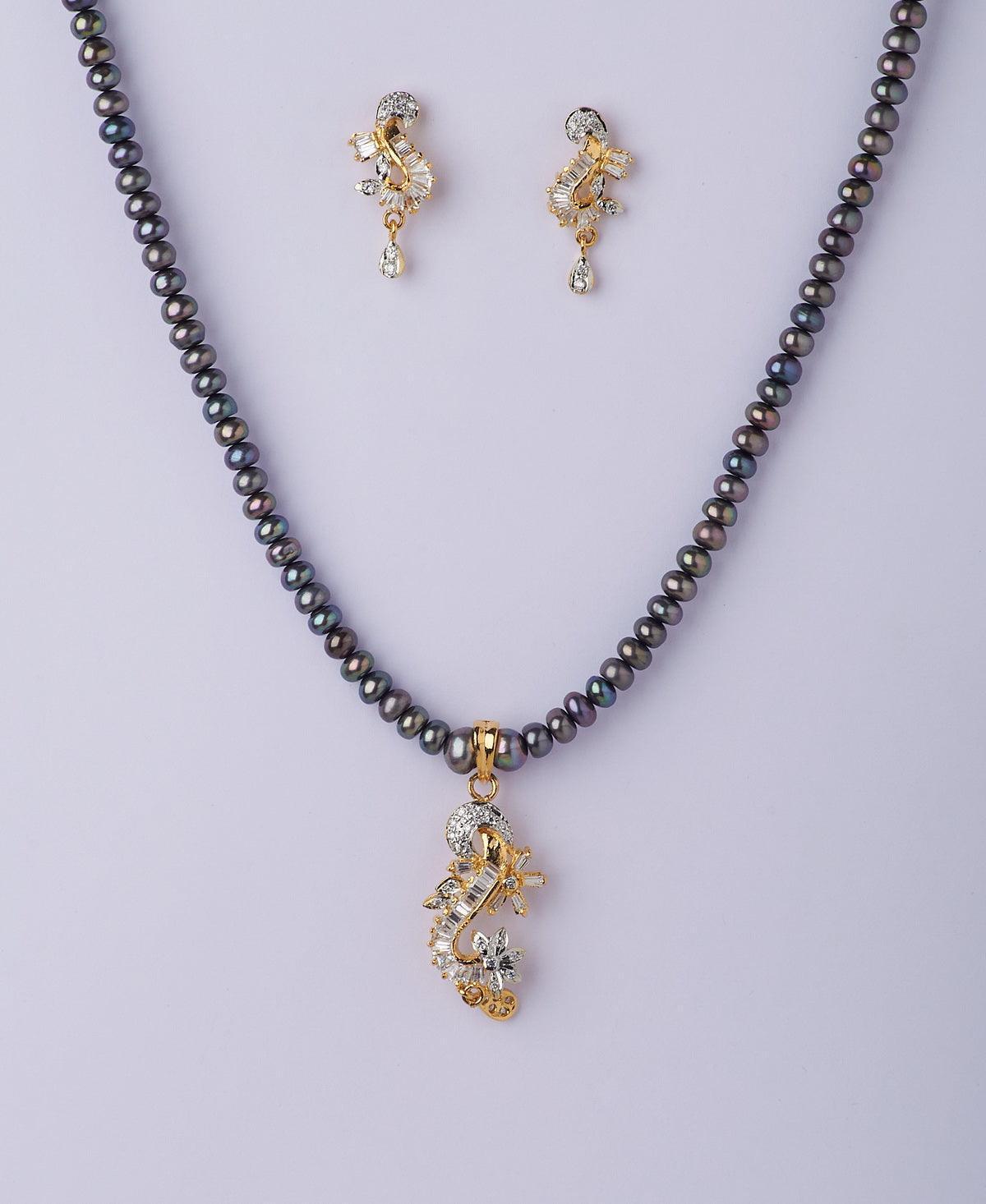 Trendy Pearl Necklace Set - Chandrani Pearls