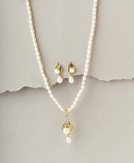 Trendy Pearl Necklace Set - Chandrani Pearls