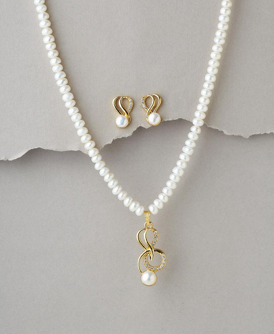 Trendy Pearl Necklace Set - Chandrani Pearls