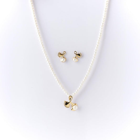 Trendy Pearl Necklace Set - Chandrani Pearls