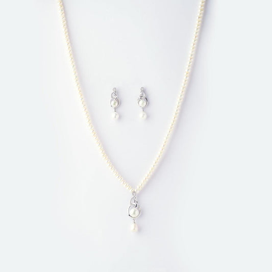 Trendy Pearl Necklace Set - Chandrani Pearls