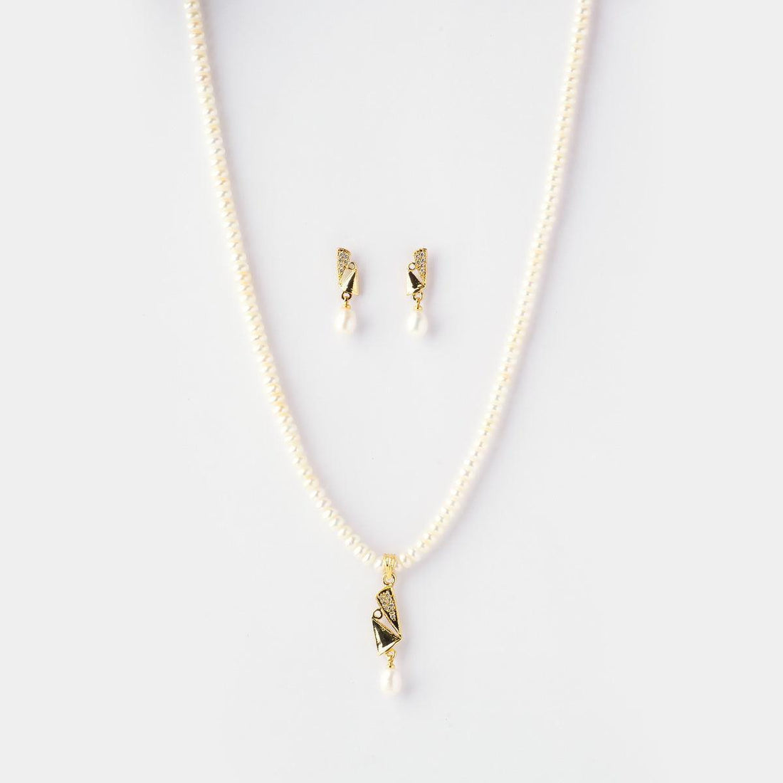 Trendy Pearl Necklace Set - Chandrani Pearls