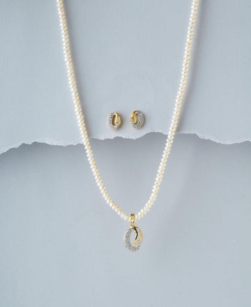 Trendy Pearl Necklace Set - Chandrani Pearls