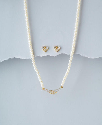 Trendy Pearl Necklace Set - Chandrani Pearls