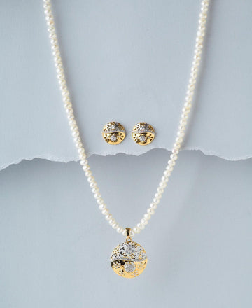 Trendy Pearl Necklace Set - Chandrani Pearls