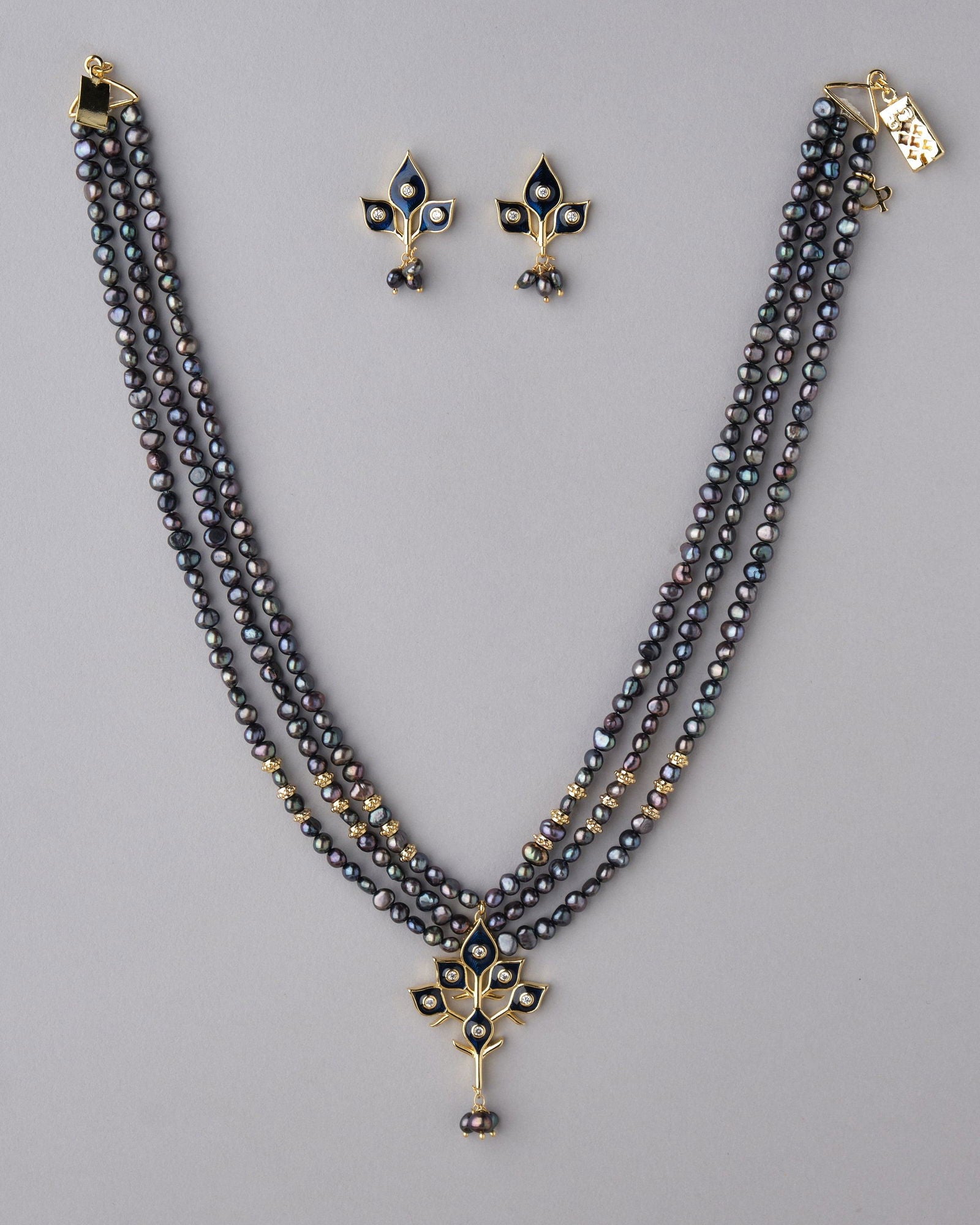 Trendy Pearl Necklace Set - Chandrani Pearls