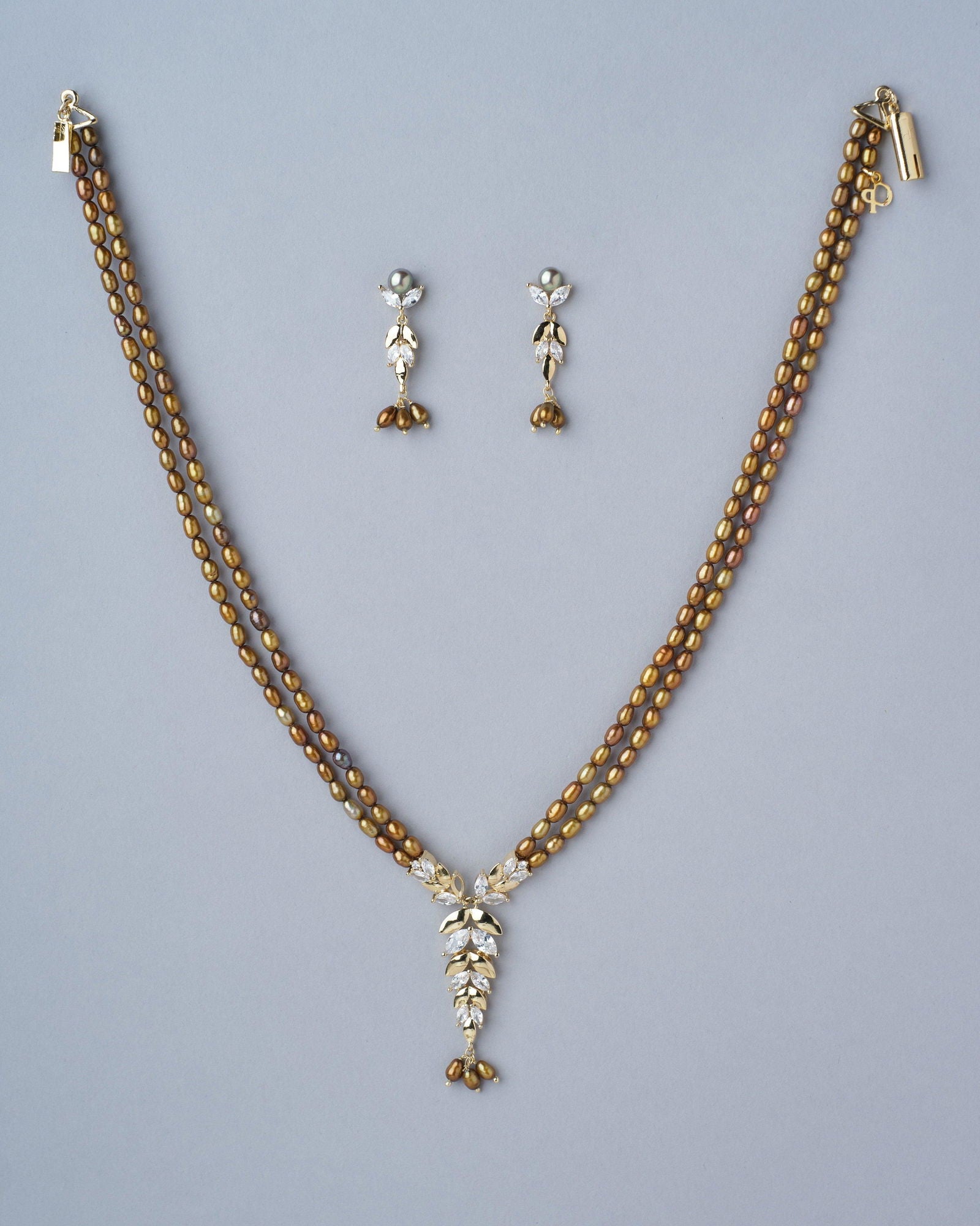 Trendy Pearl Necklace Set - Chandrani Pearls