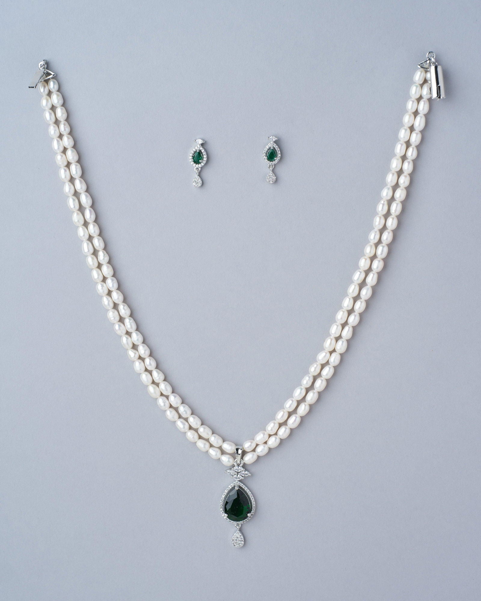 Trendy Pearl Necklace Set - Chandrani Pearls