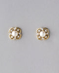 Trendy Pearl & Stone Stud Earring - Chandrani Pearls