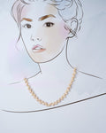 Trendy Pink Pearl Necklace M21394 - Chandrani Pearls