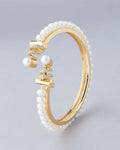 Trendy Real Pearl Bangle - Chandrani Pearls