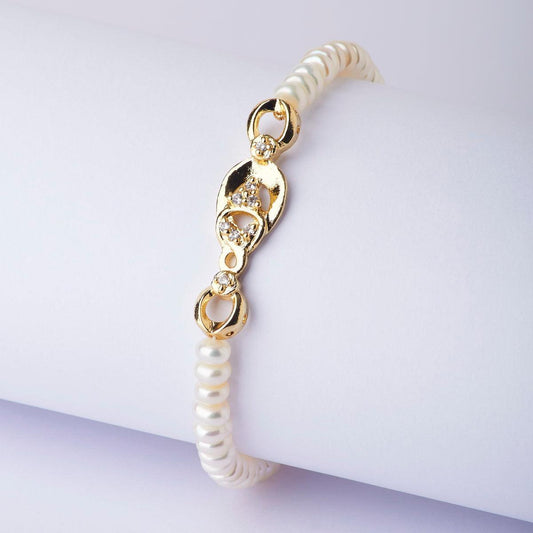 Trendy Real Pearl Bracelet - Chandrani Pearls