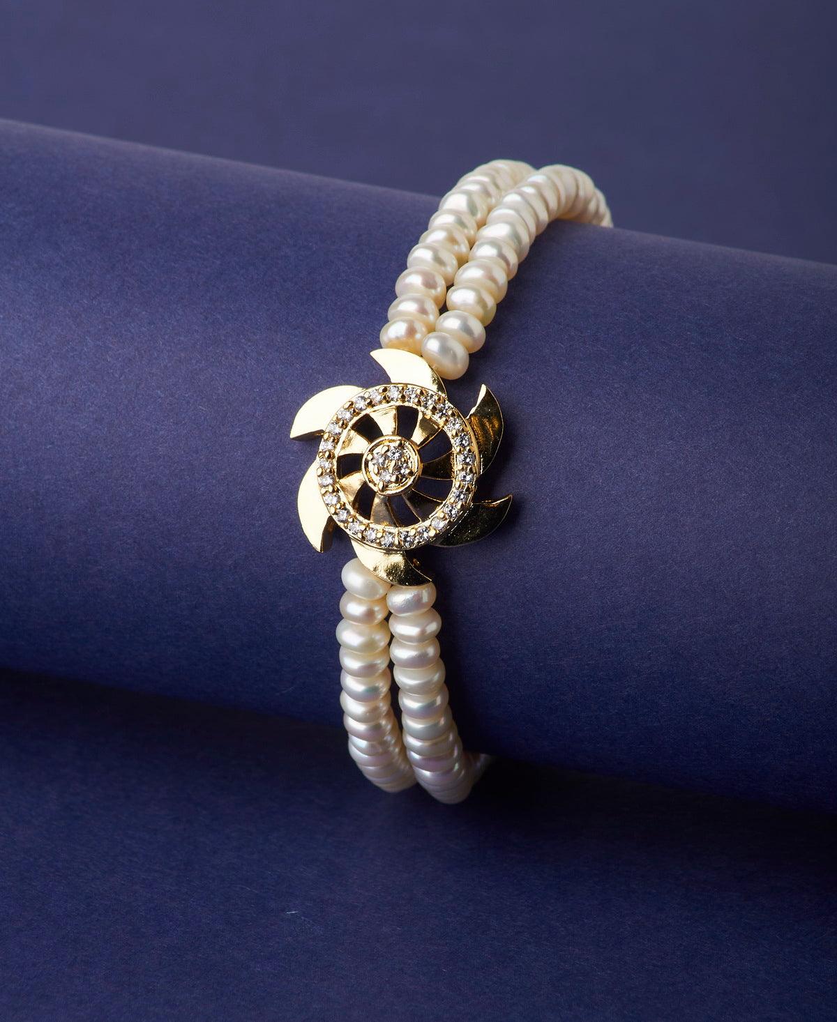 Trendy Real Pearl Bracelet - Chandrani Pearls