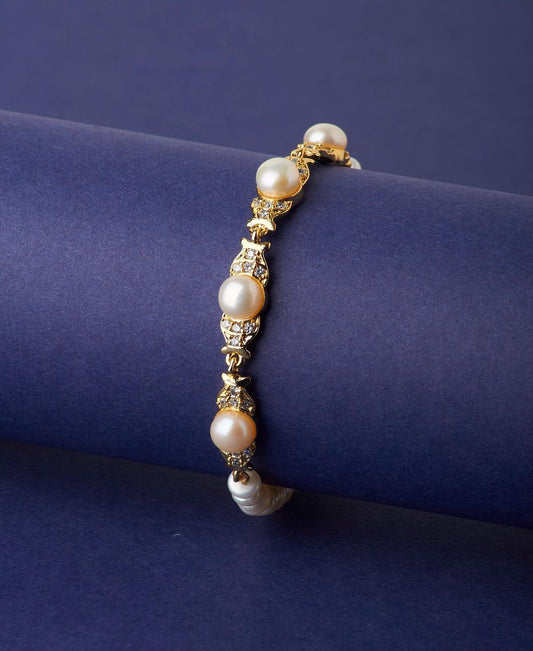 Trendy Real Pearl Bracelet - Chandrani Pearls