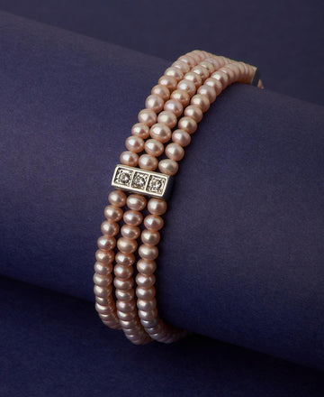 Trendy Real Pearl Bracelet - Chandrani Pearls