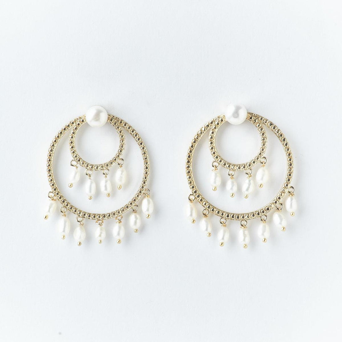 Trendy Real Pearl Jhumki Earring - Chandrani Pearls