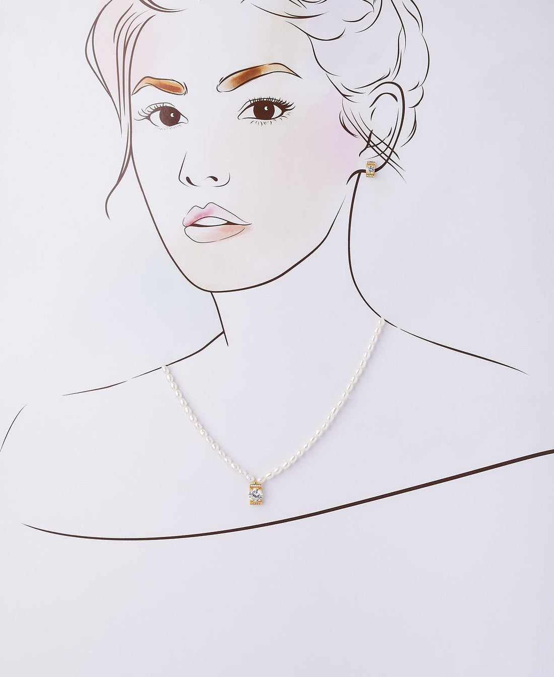 Trendy Real Pearl Necklace Set - Chandrani Pearls