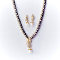 Trendy Real Pearl Necklace Set - Chandrani Pearls