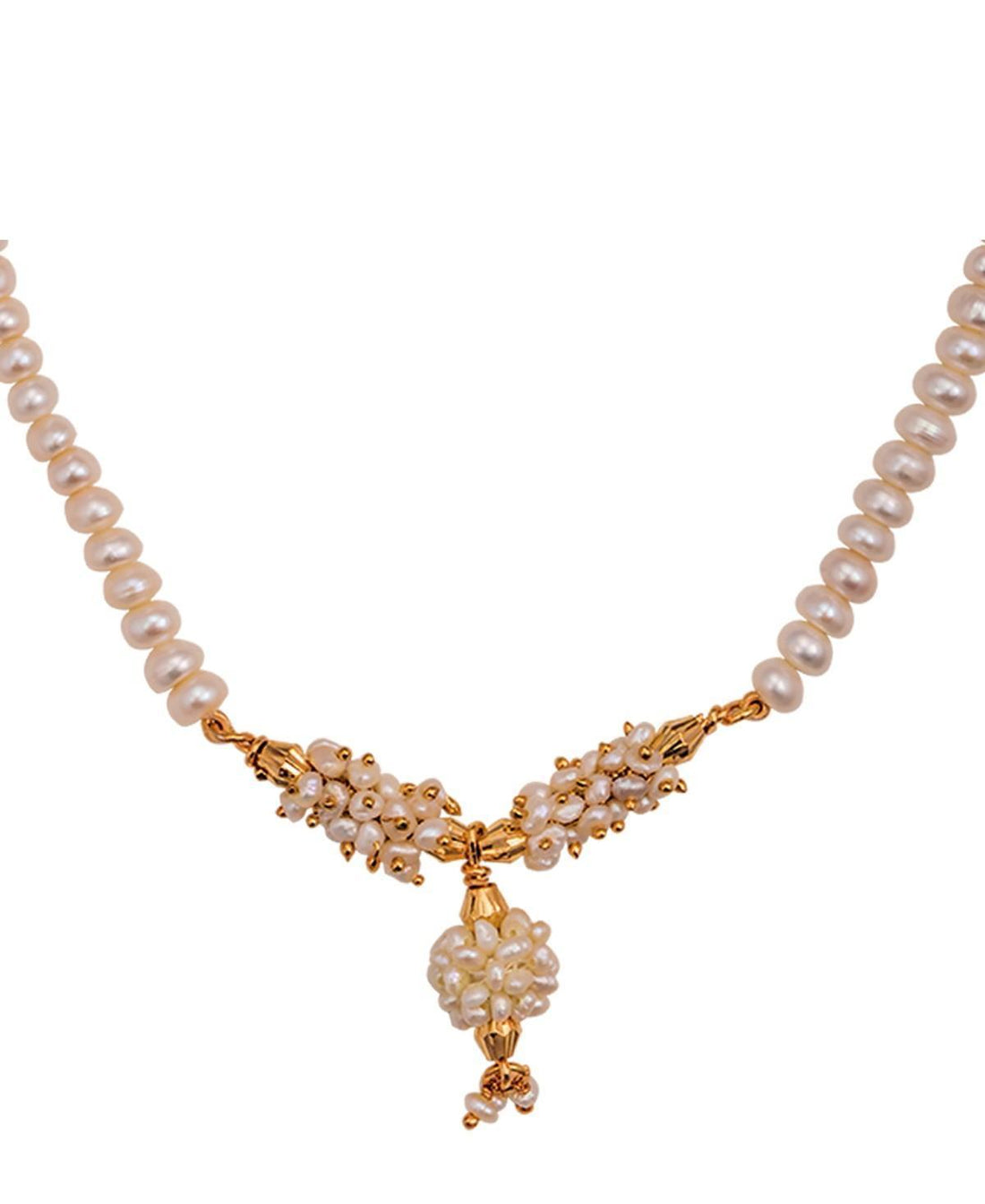 Trendy Real Pearl Necklace Set - Chandrani Pearls